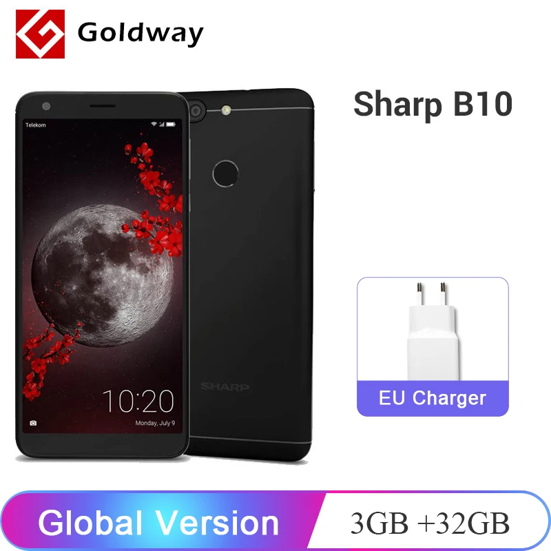 Глобальная версия SHARP B10 3 Гб оперативной памяти Оперативная память 32 GB Встроенная