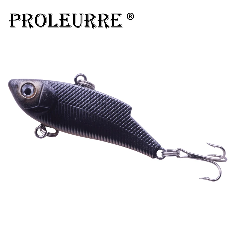 

Proleurre 1pcs Sinking VIB Bait Lipless Fishing Lure Pesca Accessories Artificial Professional Winter Ice Fishing Wobblers