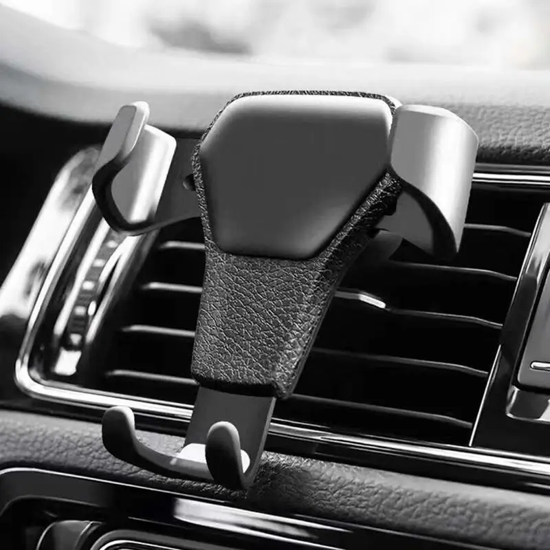

Universal Gravity Car Phone Holder For Phone In Car Air Vent Mount Stand No Magnetic Mobile Phone Holder Smartphone Cell Support