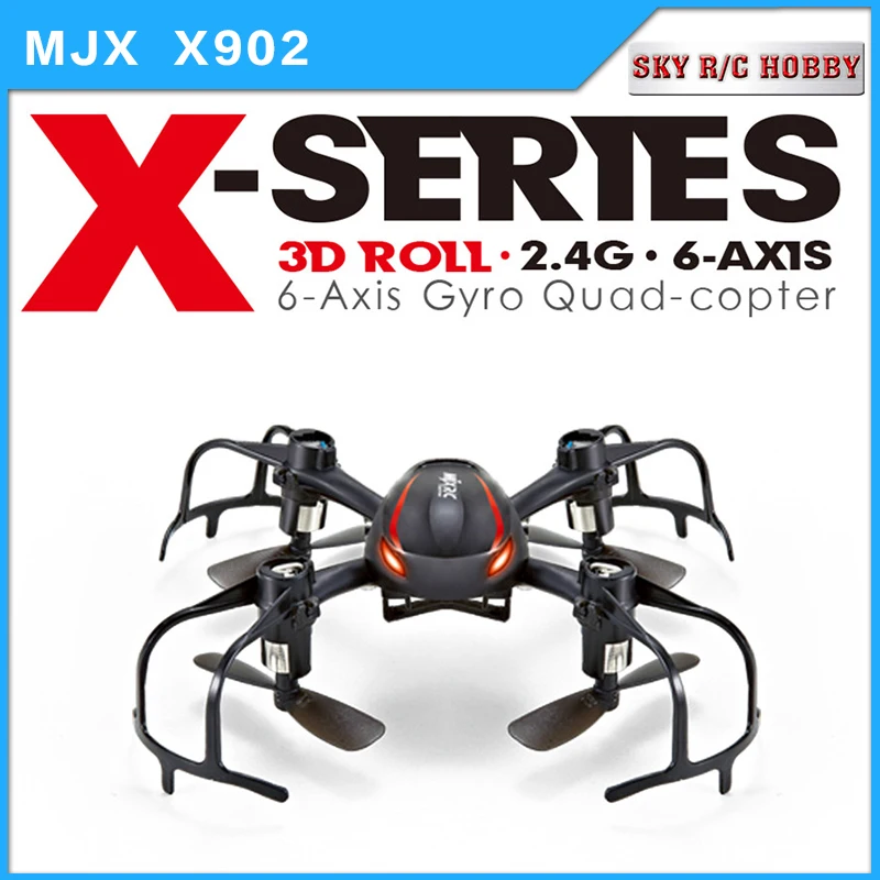 MJX X902(X901 X900) новейший Модернизированный мини Радиоуправляемый квадрокоптер Дрон