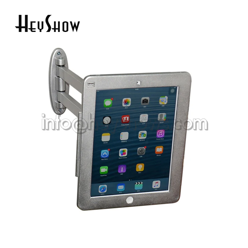 Портативный Эластичный гибкий Ipad настенное крепление плоский коврик безопасности дисплей замок планшет безопасный Чехол Противоугонная поддержка для Ipad 2/3/4/air