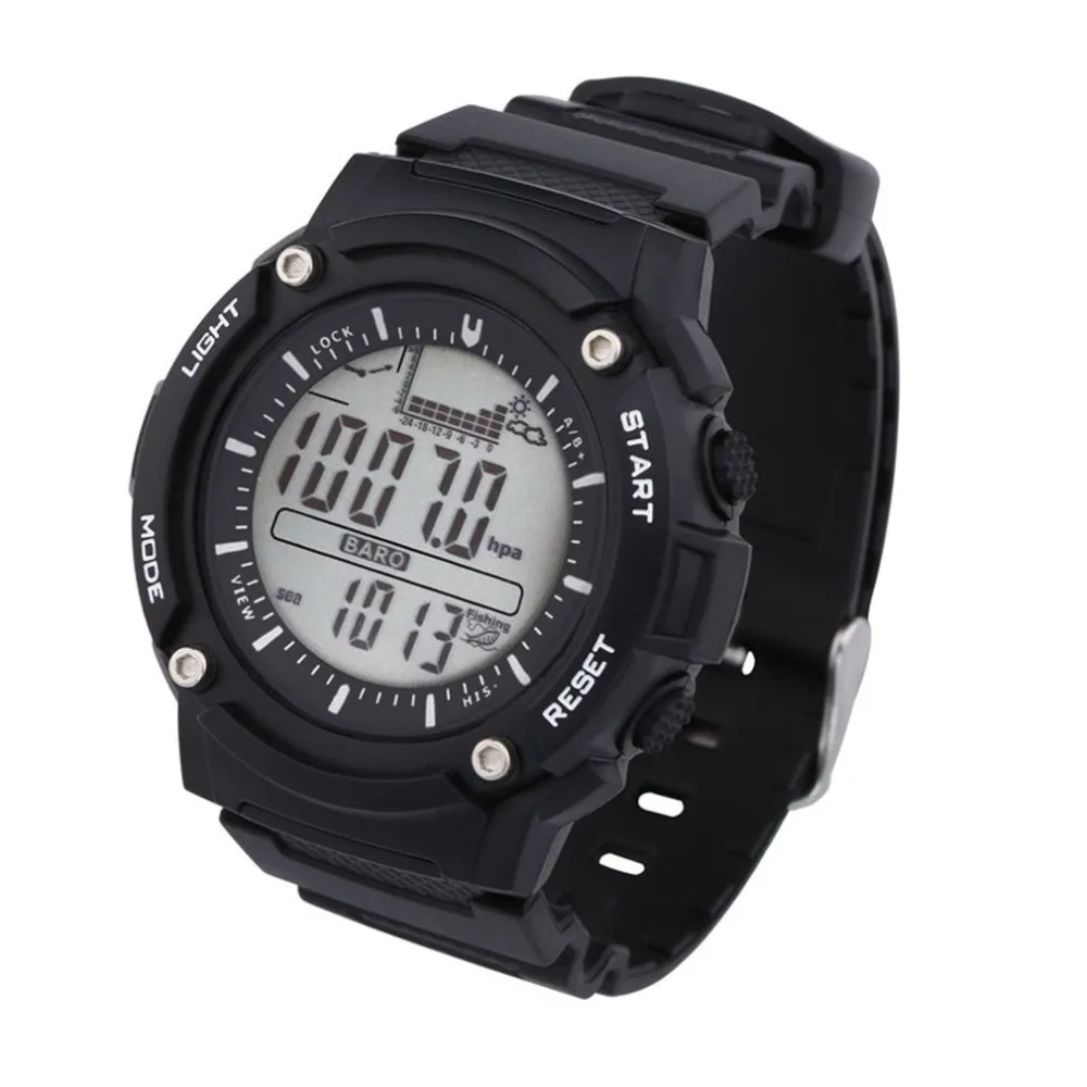 

SUNROAD Digital Fishing Watch FR716A weather forecasting altimeter Barometer Thermometer Waterproof Climbing Hiking sport watch