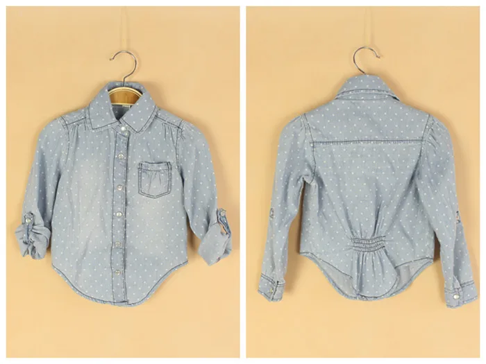 baby denim shirt girl