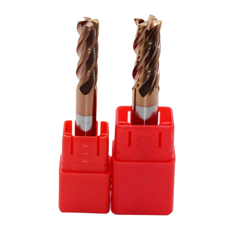 

1pcs 4mm 5mm 6mm 8mm End Mill HRC60 4Flute Solid Carbide TiAIN Coated Spiral Standard Long Endmill CNC Milling Cutting Tools