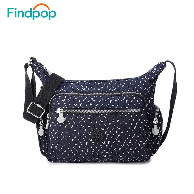 Винтажные женские сумки на плечо Findpop 2018 водонепроницаемые вместительные