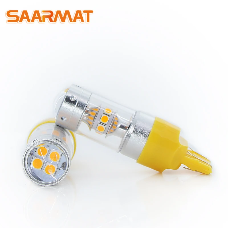 Led T20 7440 Wy21w 7444 Lamp For Buick Regal 2016 2017 Turn Signal Led T20 7440 Wy21w 7444 Lamp For Buick Regal 2016 2017 Turn Signal Light Bulb Rear 140w 3000k Yellow 12v 2 Pieces Saarmat In From Automobiles
