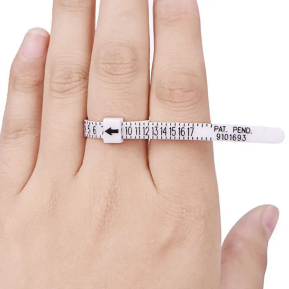 1 шт. абсолютно и высококачественный Американский кольцевой фильтр измерительный датчик пальца для Свадебные кольца обручальные кольца подлинный тестер ювелирный аксессуар