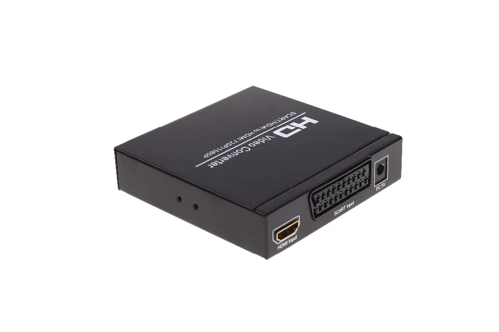 SCART +HDMI to HDMI Converter upscaler 1080p HD video converter for HDTV XBOX360 PS3 DVD WII STB HDMI Splitter Free shipping SCART +HDMI to HDMI Converter upscaler 1080p HD video converter for HDTV XBOX360 PS3 DVD WII STB HDMI Splitter Free shipping