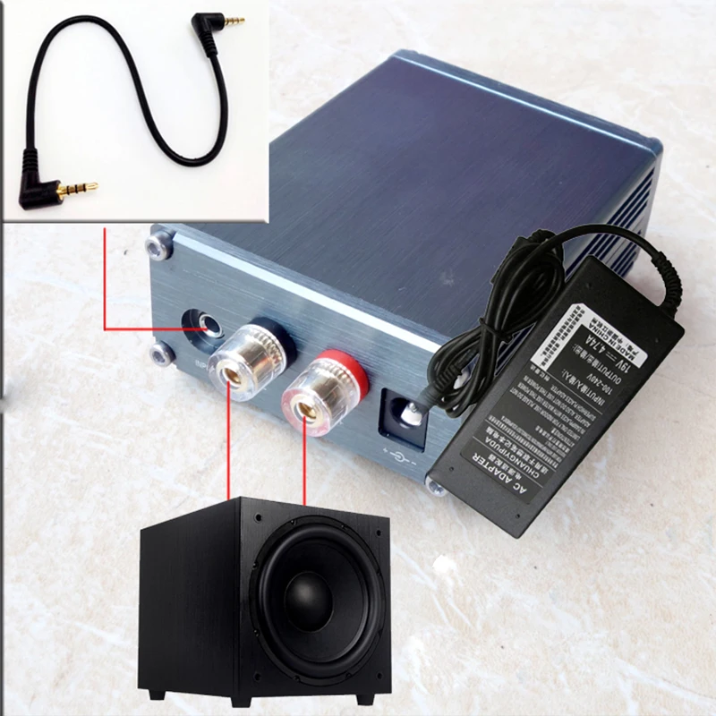 Breeze-Audio-DC8-25v-TPA3116-TPA3116D2-NE5532-Subwoofer-Amplifier-Support-100W-Bass-Output (1)