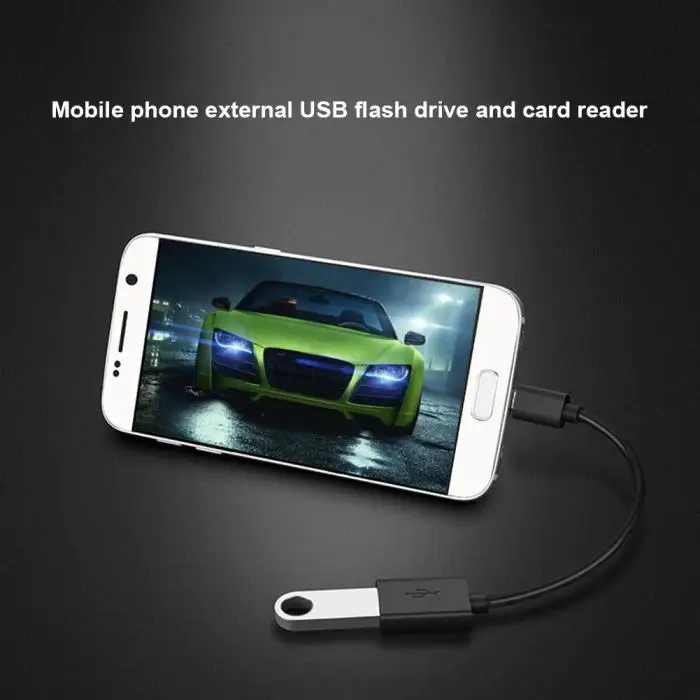 Чери USB C адаптер OTG кабель Тип для samsung S10 Xiaomi Mi 9 Mi9 Macbook мышь игровой ручки Type