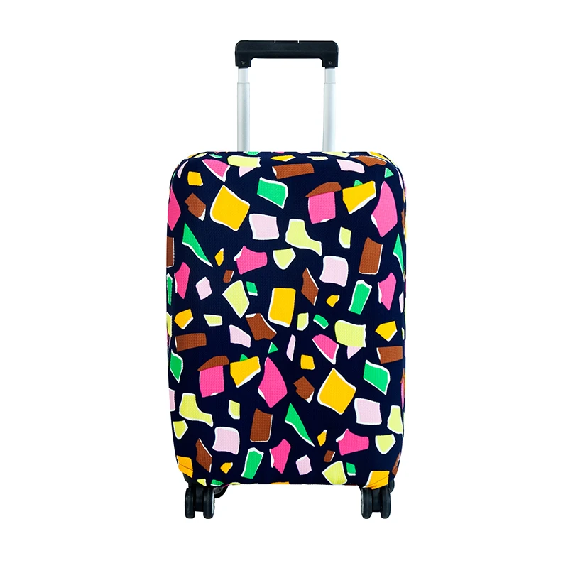 18 to 28 inch Suitcase Cover Travel Road Stretch Luggage Carry On Protective Trolley Case Macaron Dust Cover luggage cover