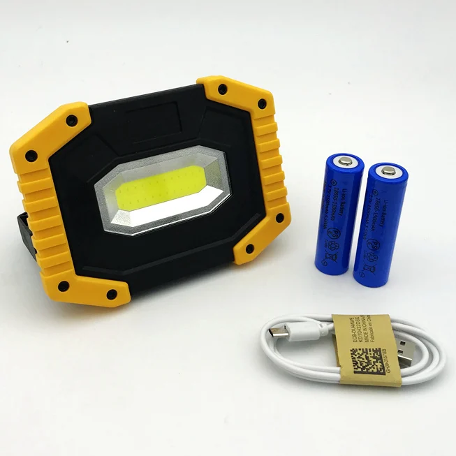 MingRay портативный Точечный светильник USB Перезаряжаемый литиевый 1000 люмен 10 Вт светодиодный поисковый светильник Рабочая лампа мини Мощный ручной прожектор светильник - Испускаемый цвет: Spotlight B Set
