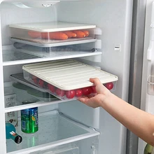 Холодильник контейнер свежие фрукты держать яйцо коробка для хранения рыбы свежий Органайзер чехол