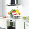 Pegatinas de pared de cocina a prueba de aceite, adhesivos removibles para pared, arte adhesivo para decoración hogareña para sala de estar, decoración de pared ► Foto 2/6