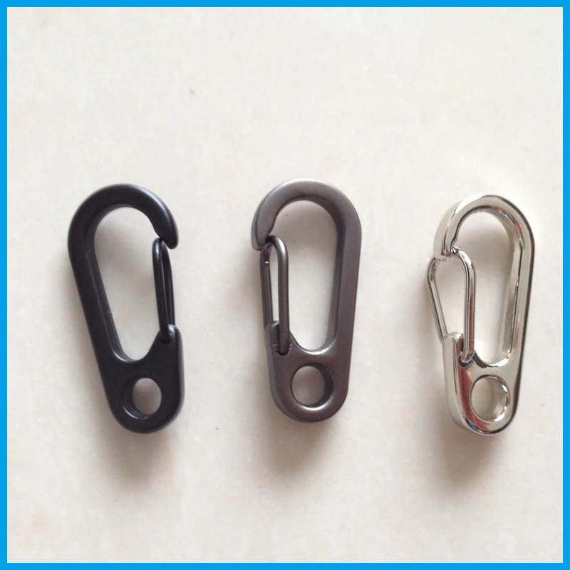 2 Pcs/lot stainless steel key chains quick release hanging buckle