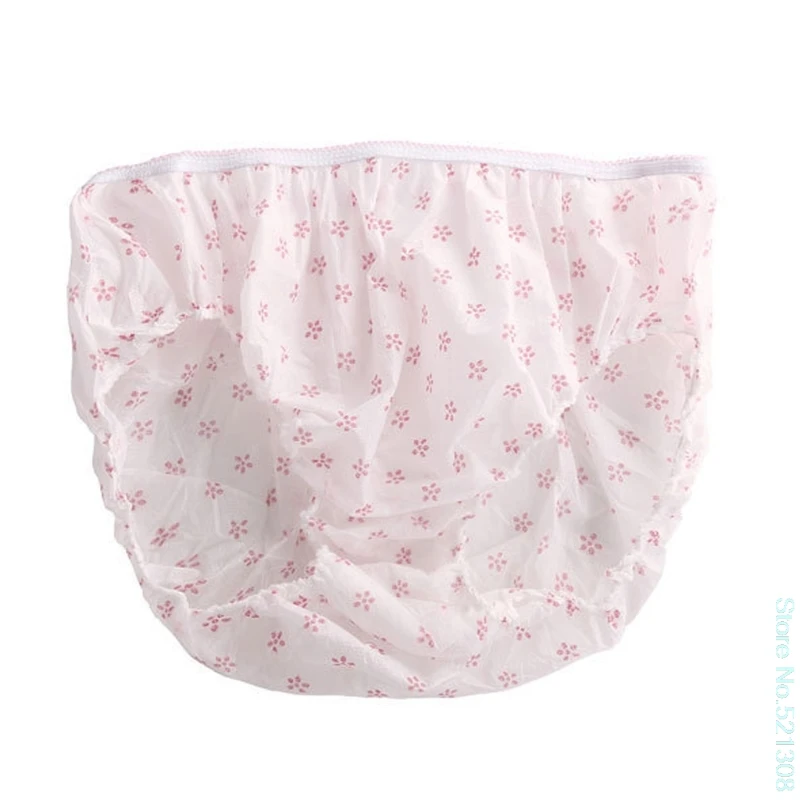 7Pcs Cotton Pregnant Disposable Underwear Panties Briefs Prenatal Postpartum Underpants Drop Ship