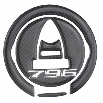 

KODASKIN Motorcycle 3D Real Carbon Gas Cap Decal for Ducati Monster 796