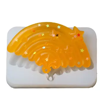

Cute Star Fan Jewelry Mold Silicone Epoxy Resin Casting Pendant Crystal Molds
