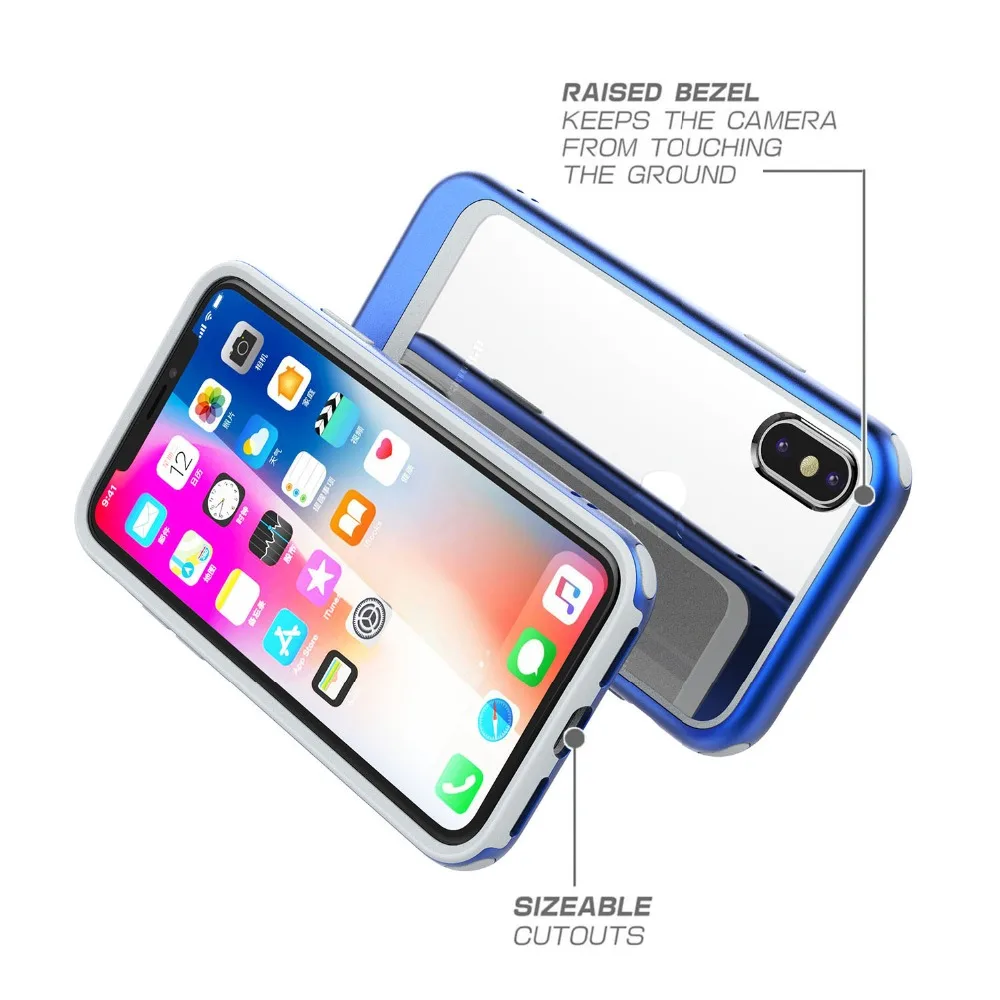 

For iphone XR XS MAX case Acrylic Clear Soft TPU+PC On 7 8 case PC Acrylic clear Shockproof Fundas conque for iphone 7 8 plus