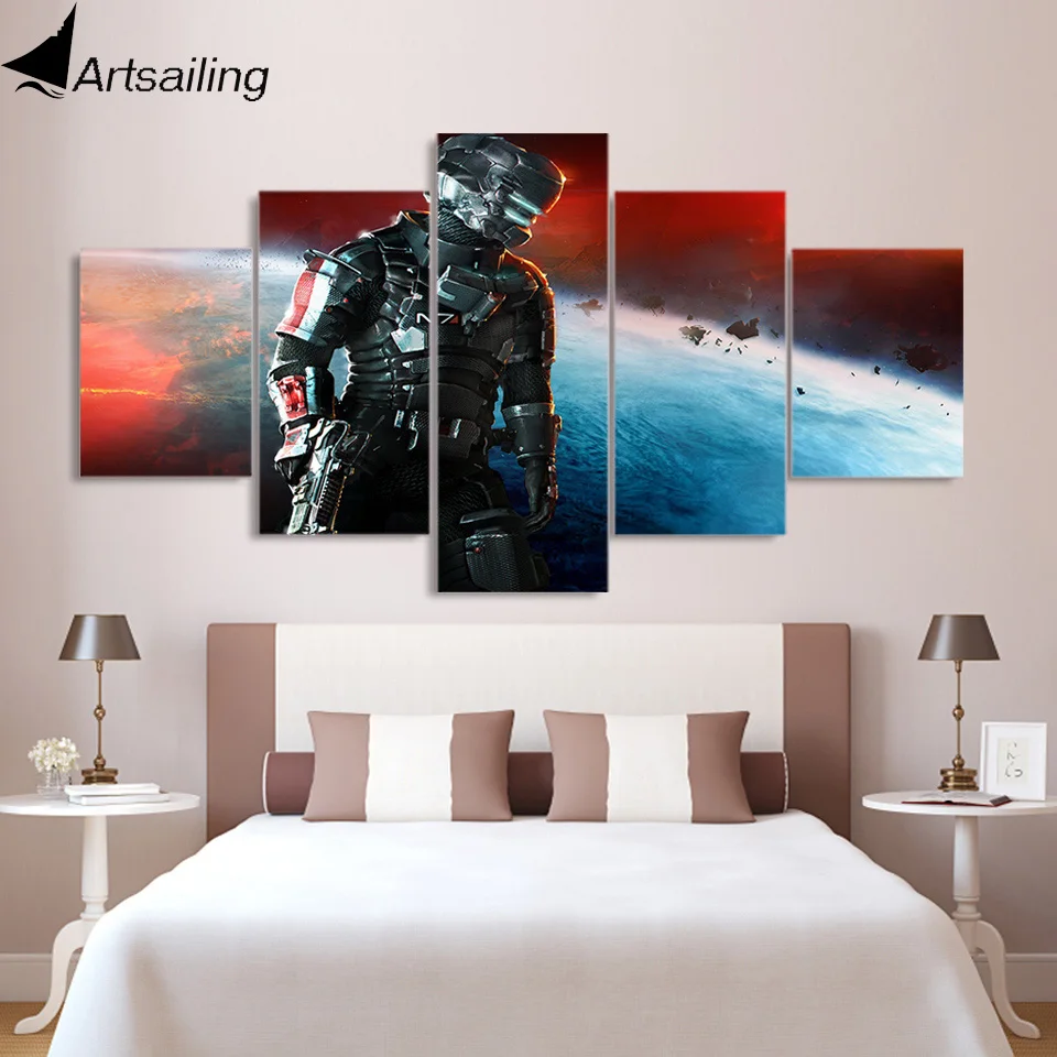 ArtSailing 5 piece canvas painting PC game posters HD prints canvas