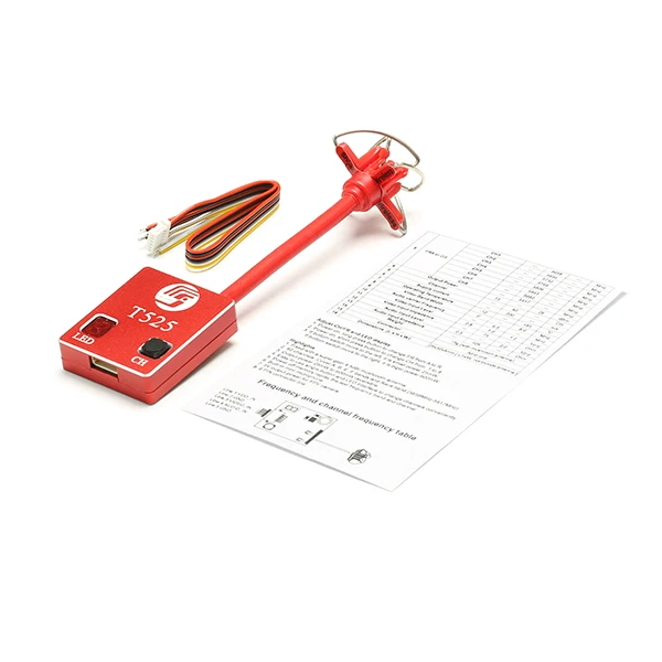 Skyzone T525 Transmitter - 5.8G 40CH 25mW to 600mW Reversible Switchable FPV Transmitter RHCP SJ-T525 T525 For FPV Mlticopter Drone 8 aeProduct.getSubject()