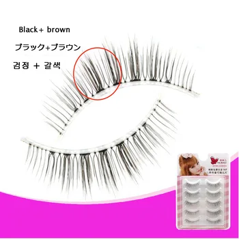 

Japan korea fiber false eyelashes silk lashes wholesale synthetic hair lashes