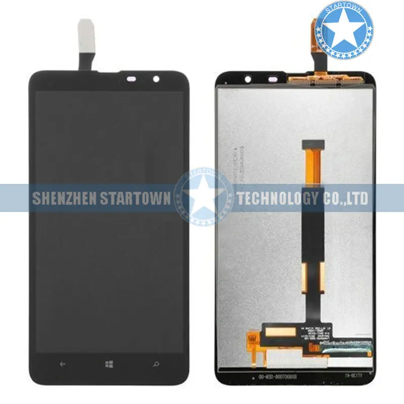 

For Nokia Lumia 1320 Display Screen LCD Touch Panel Front Lens Digitizer Assembly Black