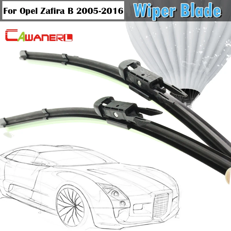 Prix pour Cawanerl Pour Opel Zafira B 2005-2016 De Voiture Souple En Caoutchouc Fenêtre D'essuie-Glace Lame Auto Bracketless Pare-Brise Antirouille 1 Paire Prix pour Cawanerl Pour Opel Zafira B 2005-2016 De Voiture Souple En Caoutchouc Fenêtre D'essuie-Glace Lame Auto Bracketless Pare-Brise Antirouille 1 Paire