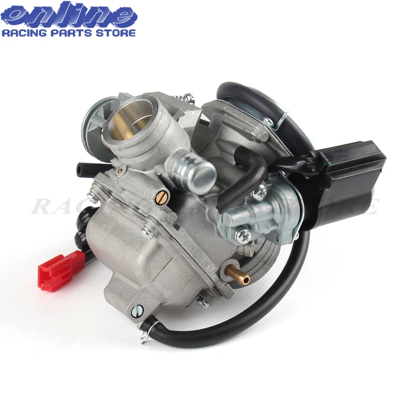 PD24J 24 мм carb Электрический карбюратор для Gy6 100cc 125cc 150cc 200cc двигатель Мотоцикл ATV Картинг Мопед и скутер dirrt велосипед