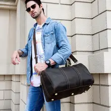 Бренд случайные человек коровьей сумки. черный Бизнес Дорожная сумка, качество кожаная сумка, платье, путешествующих bag,sales.gif t