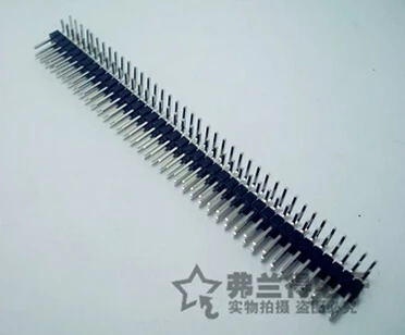 30pcs 2.54 looper Double spacing 2.54MM pin double-row curved needle 2 * 40PIN | Обустройство дома