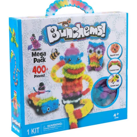 

400pcs Kid Educational Assembling 3D Puzzle Toys Brain Teasing Toys DIY Puff Balls Squeezed Variety Shape Creative Handmade Toys