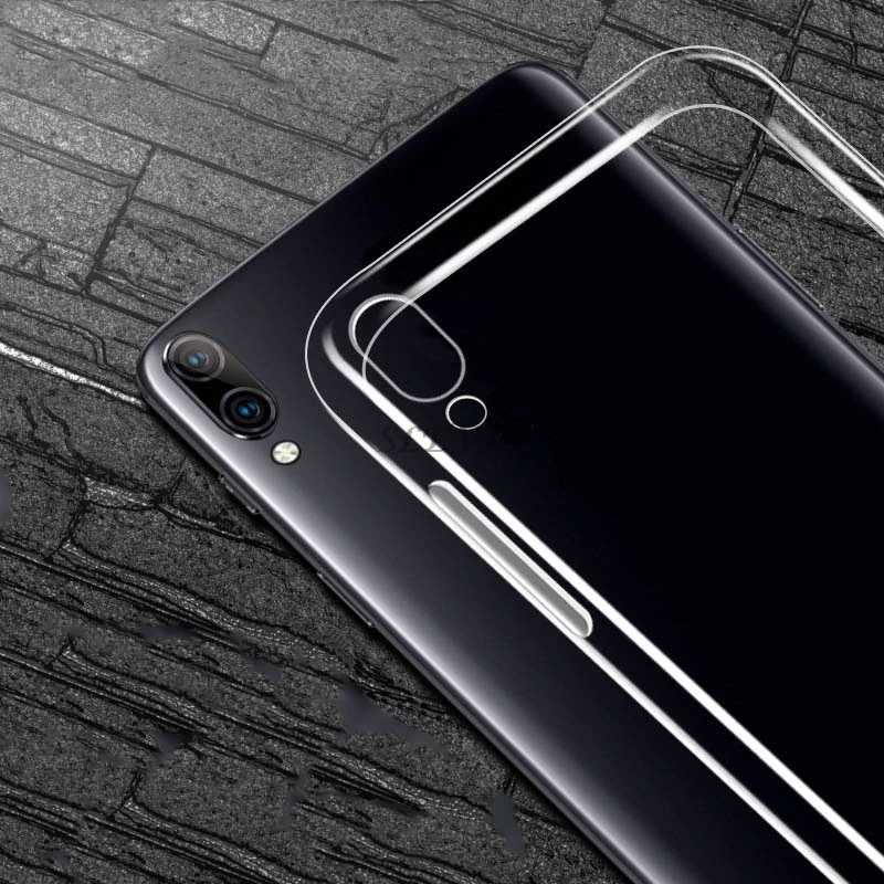 Чехол для Vivo V11 ультратонкий прозрачный мягкий чехол из термополиуретана и