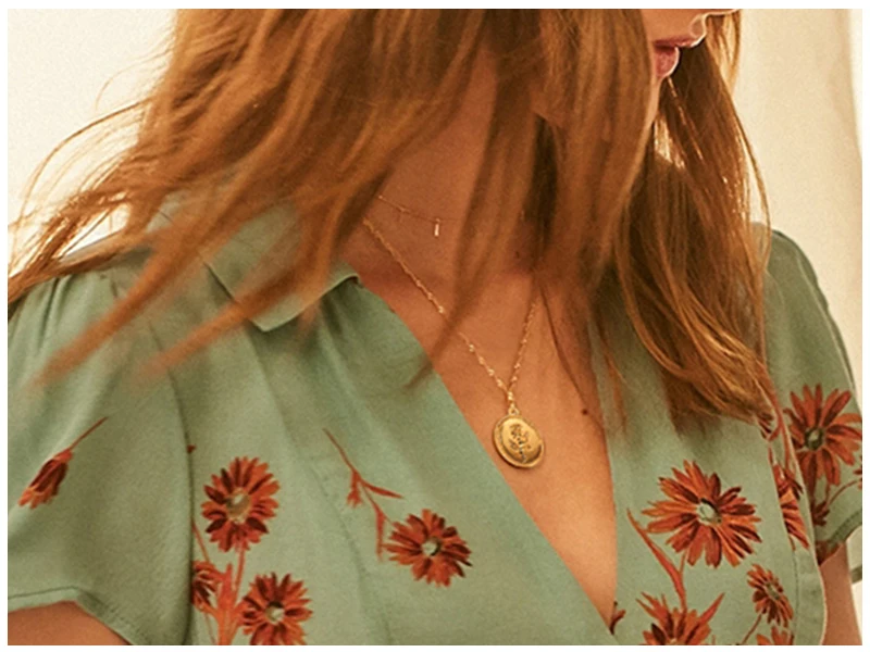 Rose Flower Necklace  (4)