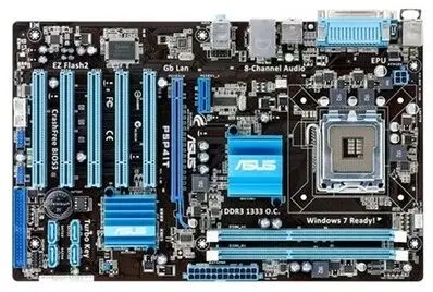 

Original Used Asus P5P41T Desktop Motherboard G41 for intel Socket LGA 775 Q8200 Q8300 DDR3 8G ATX UEFI BIOS Mainboard