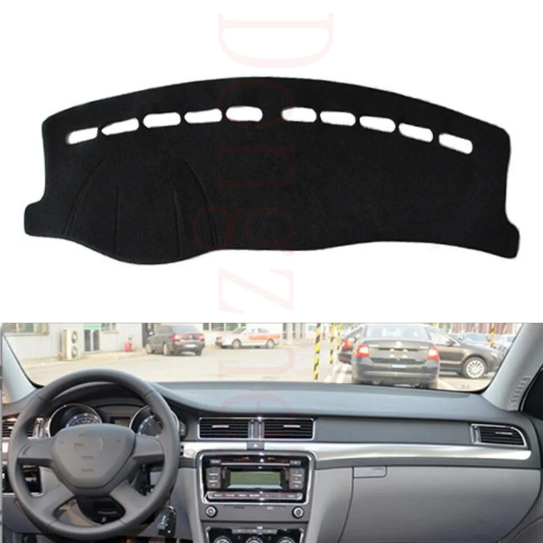 

Dongzhen Car Dashboard Cover Fit For Skoda Superb 2013-2015 Fabia RS 2009-2013 Avoid Light Pad Instrument Platform Dash Cover