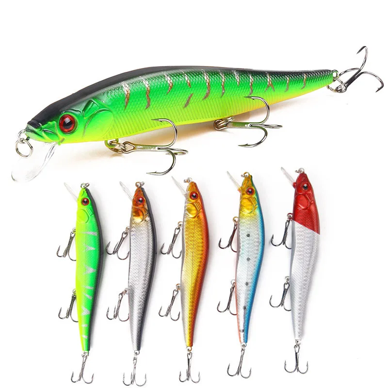 Wholesale 14cm/23g Fishing Lure Plastic Hard Bait 5 Colors Multi style Road Bait New Bionic Bait