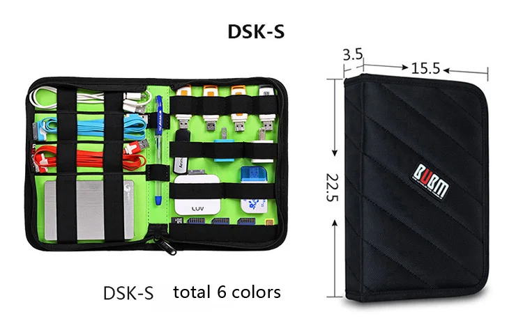 BUBM портативный универсальный аксессуары для электроники дорожная сумка Чехол Органайзер для путешествий Чехол для жесткого диска organizador кабели цифровая сумка