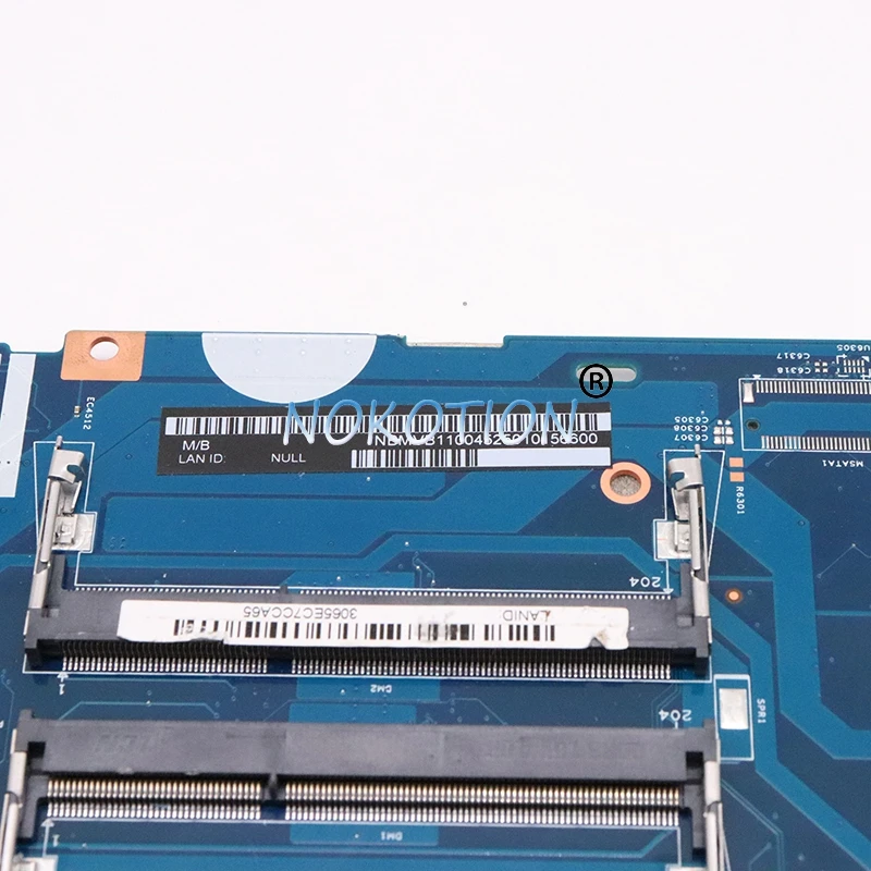 Nokotion NBMVB11004 NB. MVB11.004 для acer aspire E5-772G 448,04X09,001 м материнская плата для ноутбука HD Графика SR1EK I3-4005U