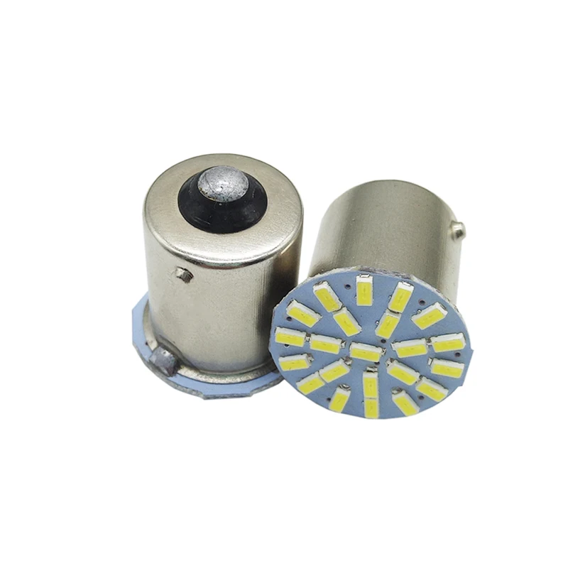 1 шт. Новинка 1156 1157 22SMD P21W BA15S 3014 Светодиодный автомобильная лампа Авто Передние