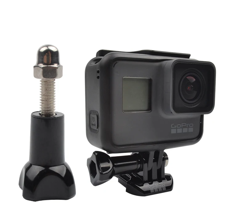 Винт длинный короткий гайка конвертер крепление Фабрика цена для sony AEE Gopro Hero 8 7 6 5 4 3+ Xiaomi yi 4k аксессуары