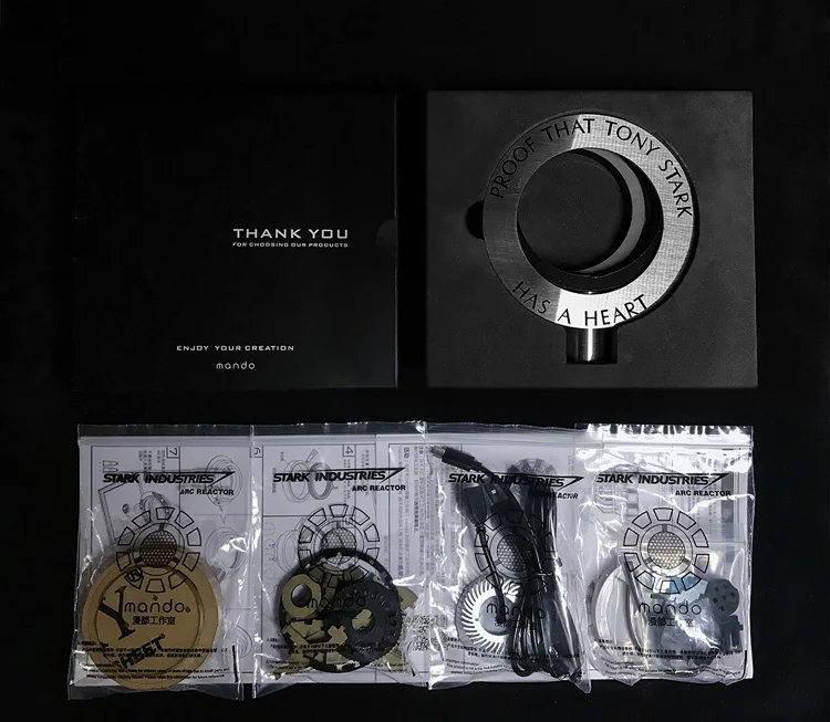 Marvel-Avengers-Iron-Man-Arc-Reactor-with-LED-Light-Tokamak-USB-Charge