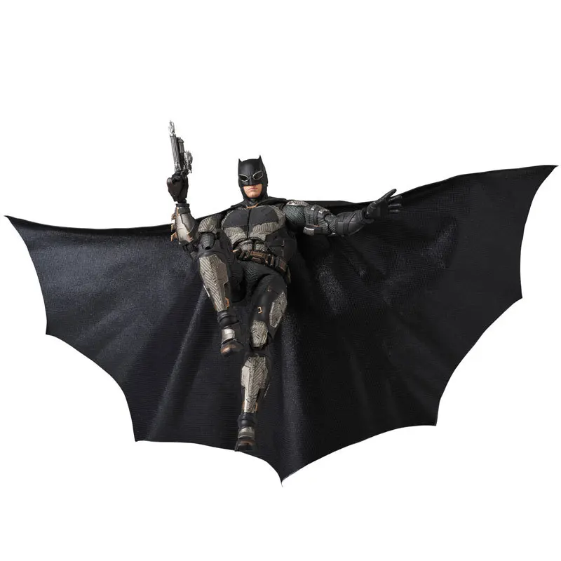 MAFEX 056 Бэтмен Тактический Костюм Ver. The Dark KNight DC Justice League ПВХ фигурка Коллекционная модель игрушки 16 см