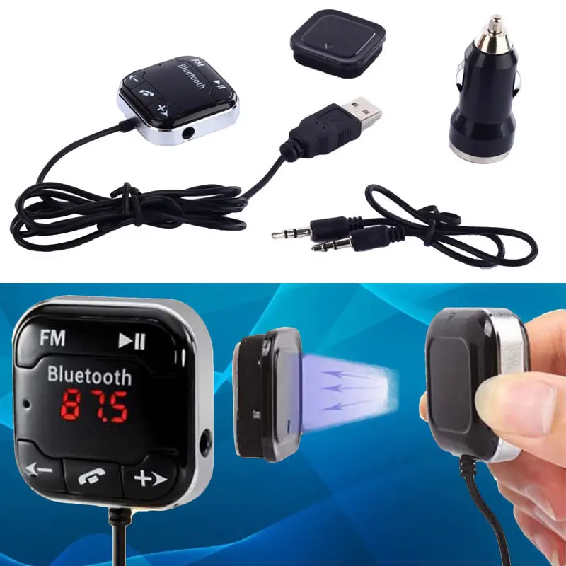 Mayitr Bluetooth 4,0 fm-передатчик мини lcd беспроводной fm-передатчик громкой связи Bluetooth Автомобильный Mp3 плеер комплект USB SD для BT-760