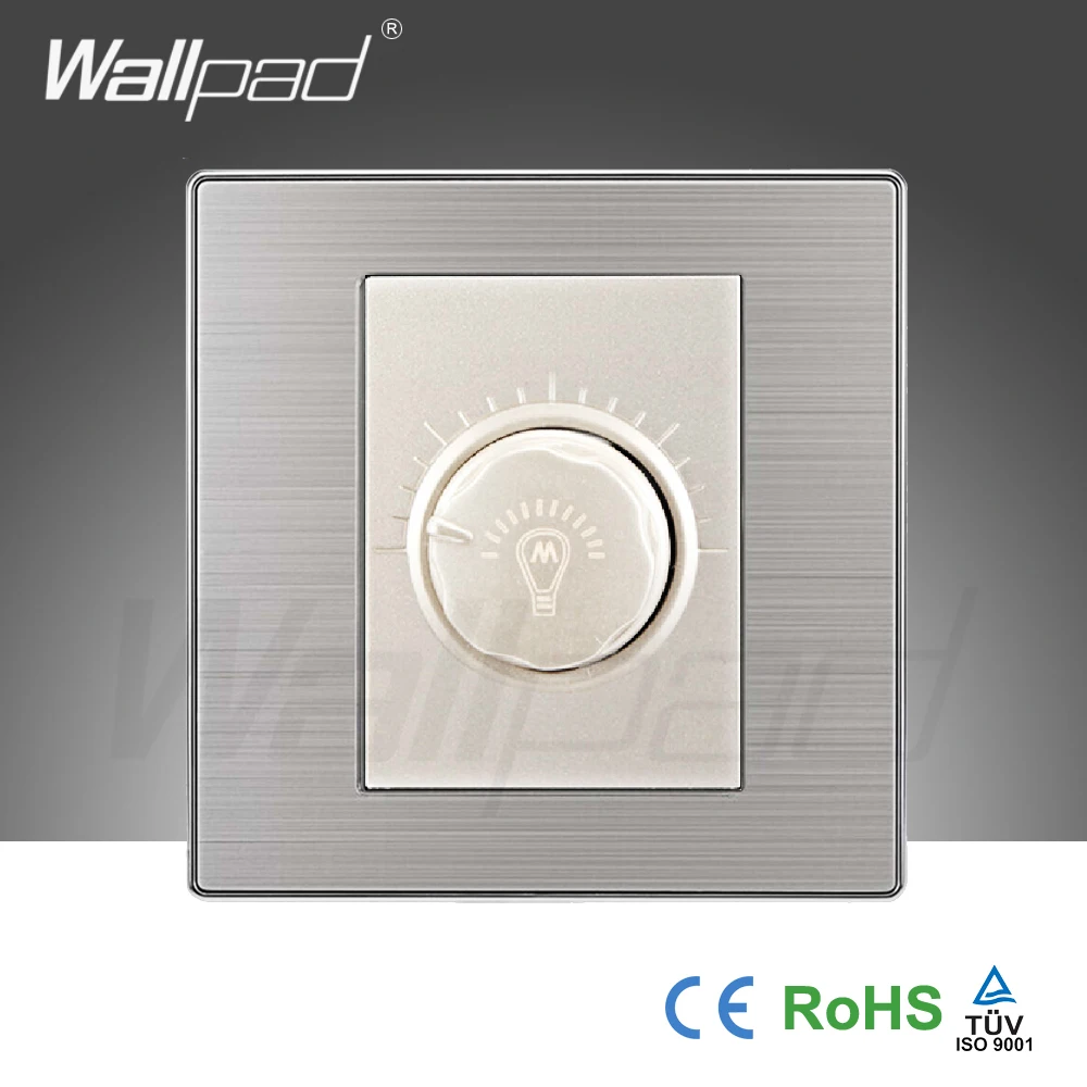2019 фонарь с диммером Wallpad роскошный выключатель света электрические
