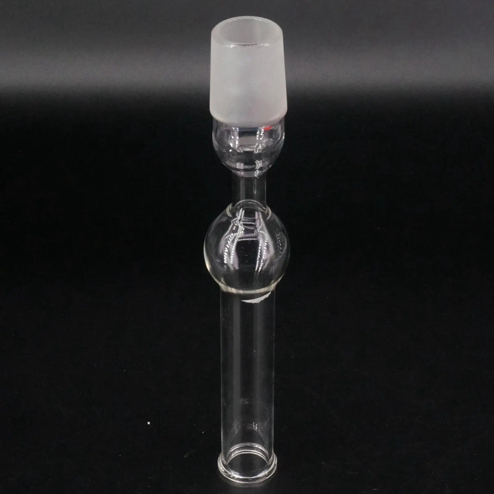 

29/32 Ground Joint Glass Drying Tube Straight Shaped With Bulb Laboratory
