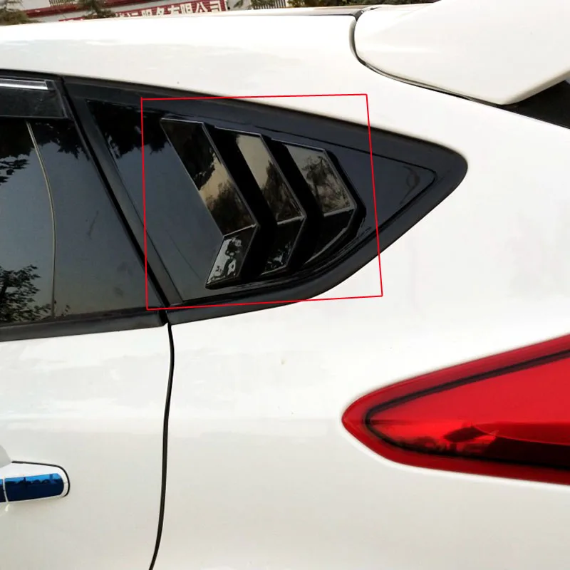 2 шт. ABS дверь панель с прорезями на окно рама, окно формование порогов Накладка для Ford Focus Хэтчбек 2012 2013