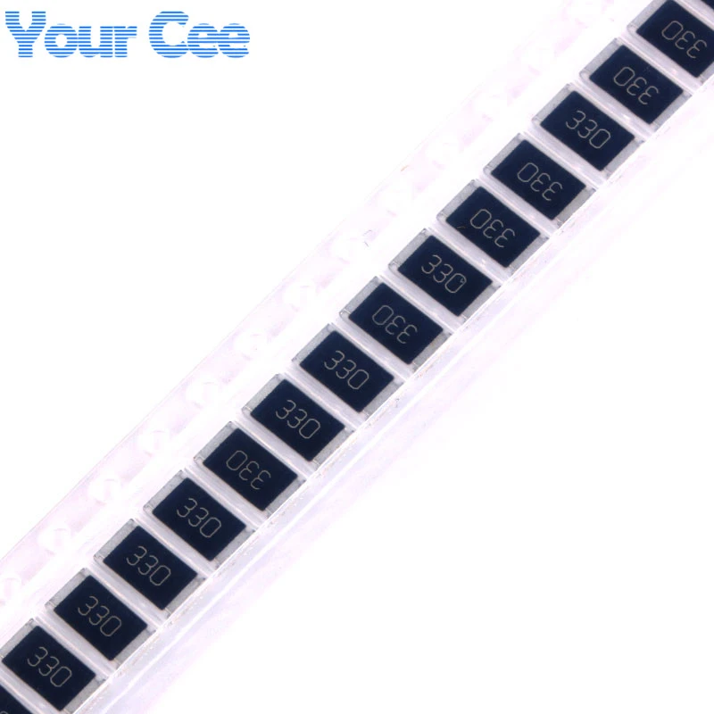 50 pcs 2512 SMD Chip Resistor 33 ohm 33R 330 1W 5 Passive Components