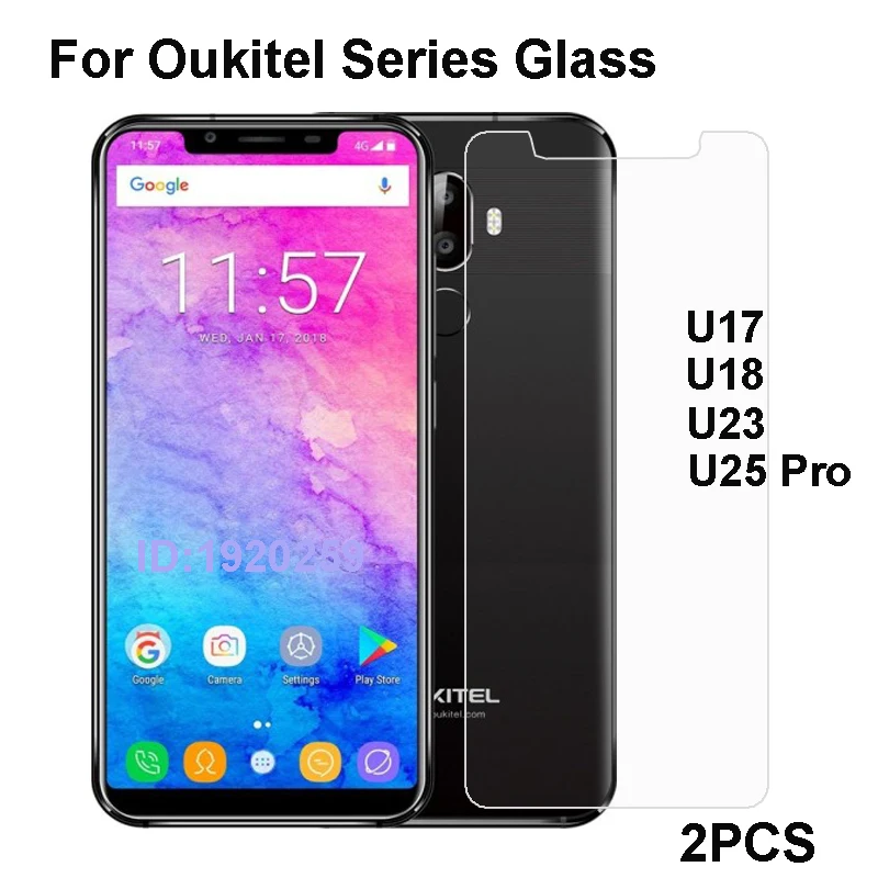For Oukitel U17 U18 U23 U25 Pro Tempered Glass Protective Film Screen Protector Mobile Phone Cover | Мобильные телефоны и