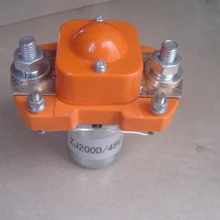 Zj200d zj200de zj200 24 В 48 В 72 В 80 В 200A DC контактор для Гольф корзину вилочного погрузчика туристический автобус